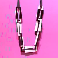 Image 4 of Chunky Monochrome Chain Necklace