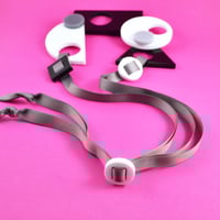 Image 5 of Chunky Monochrome Geo Necklace