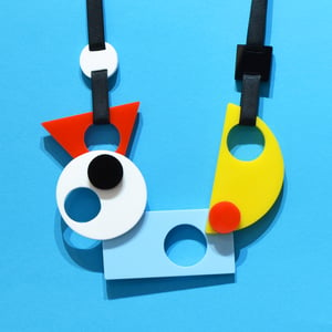 Image of Chunky Geo Necklace