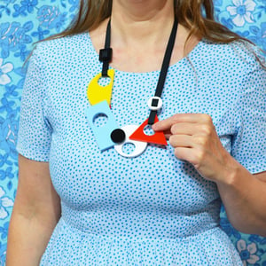 Image of Chunky Geo Necklace