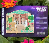 B Grade - Visit Naboo Large Pin