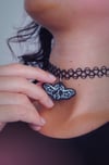 Beetle necklace