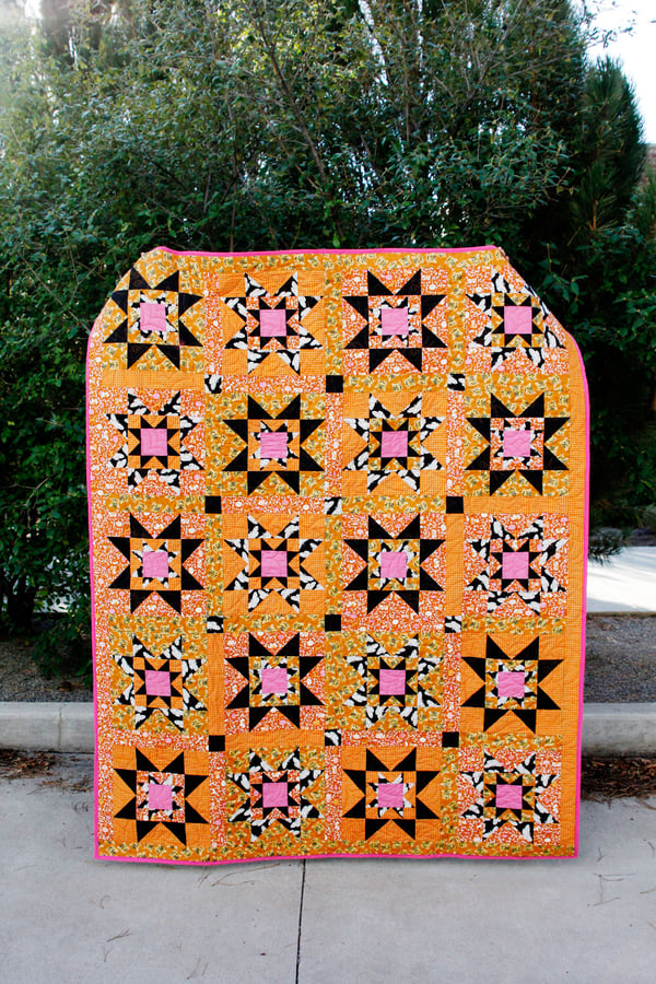 Image of the CORA quilt Pattern PDF