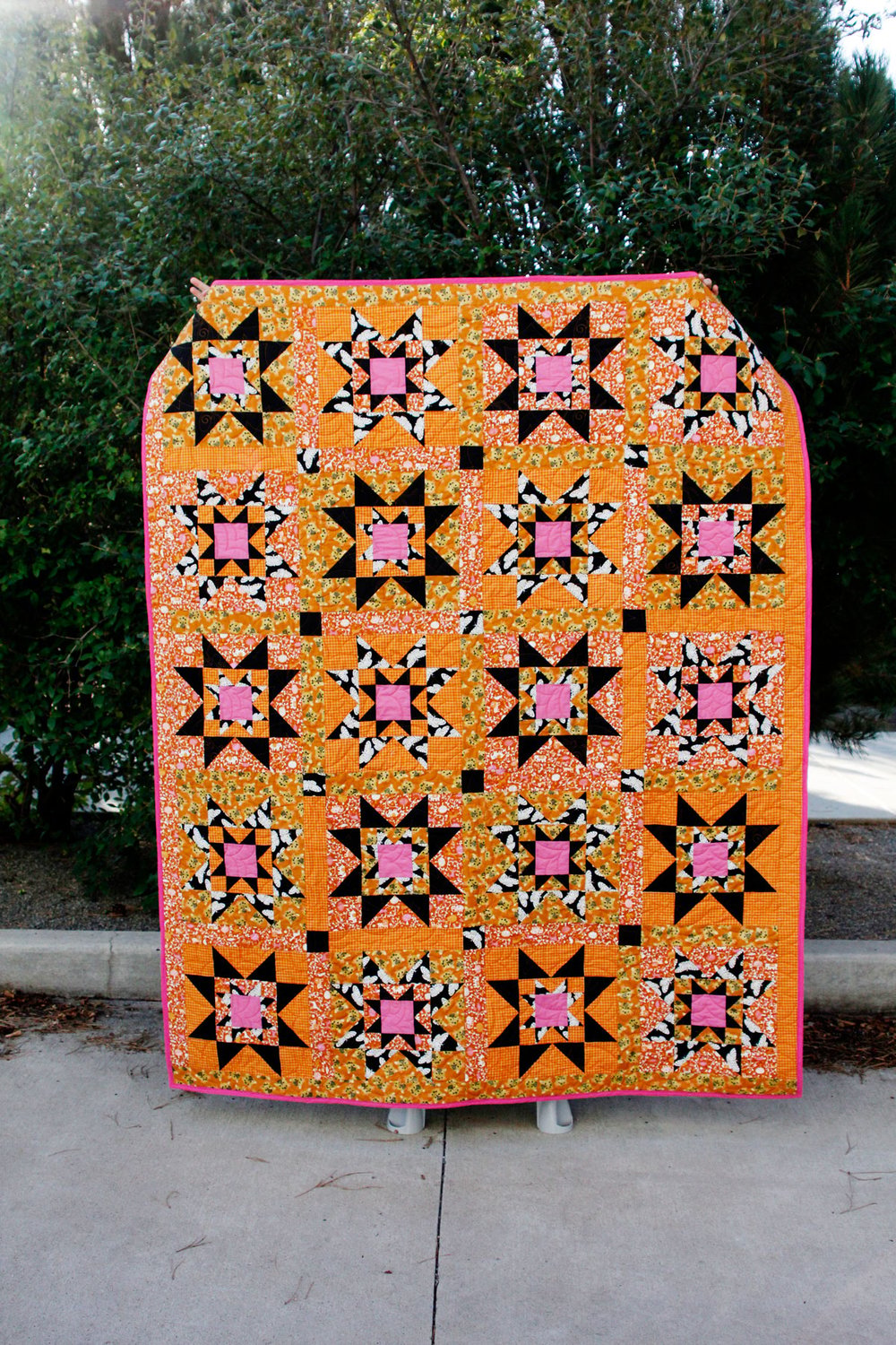 Image of the CORA quilt Pattern PDF