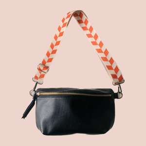 Image of Finished Strap | Coral Chevron