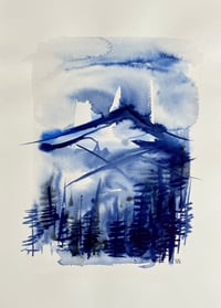 Shutlingsloe In Blue