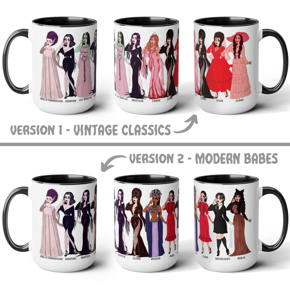 Image of SPOOKY QUEENS MUG