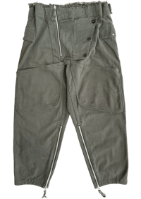 Image 1 of '19 Maison Margiela Belted Moto Pants - 46