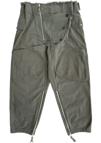 19 Maison Margiela Belted Moto Pants - 46 | neverlandsupply