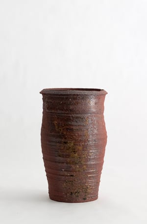 Image of Vase rouge brut