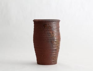 Image of Vase rouge brut