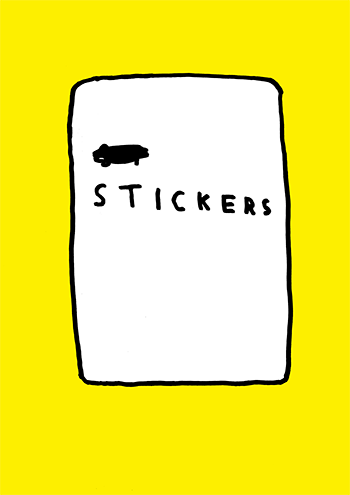 Image of STICKERS (YELLOW VERSION)