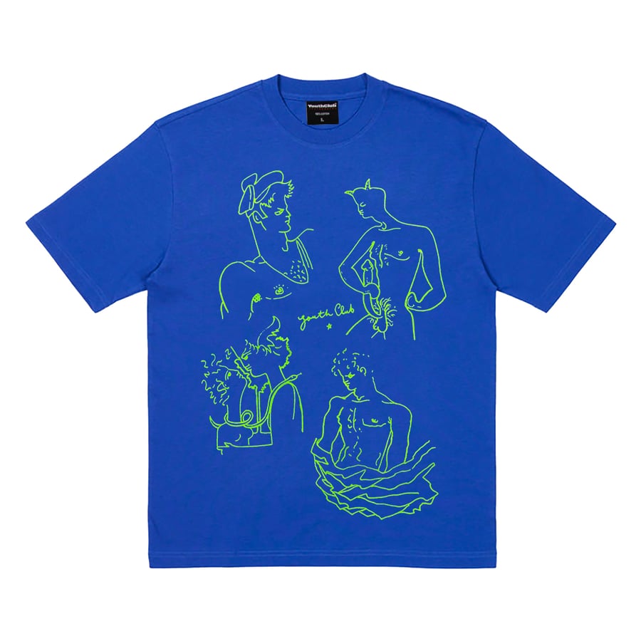 Image of Sketches Tee / Royal Blue