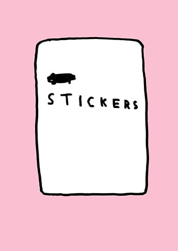 Image of STICKERS (SOFT PINK VERSION)