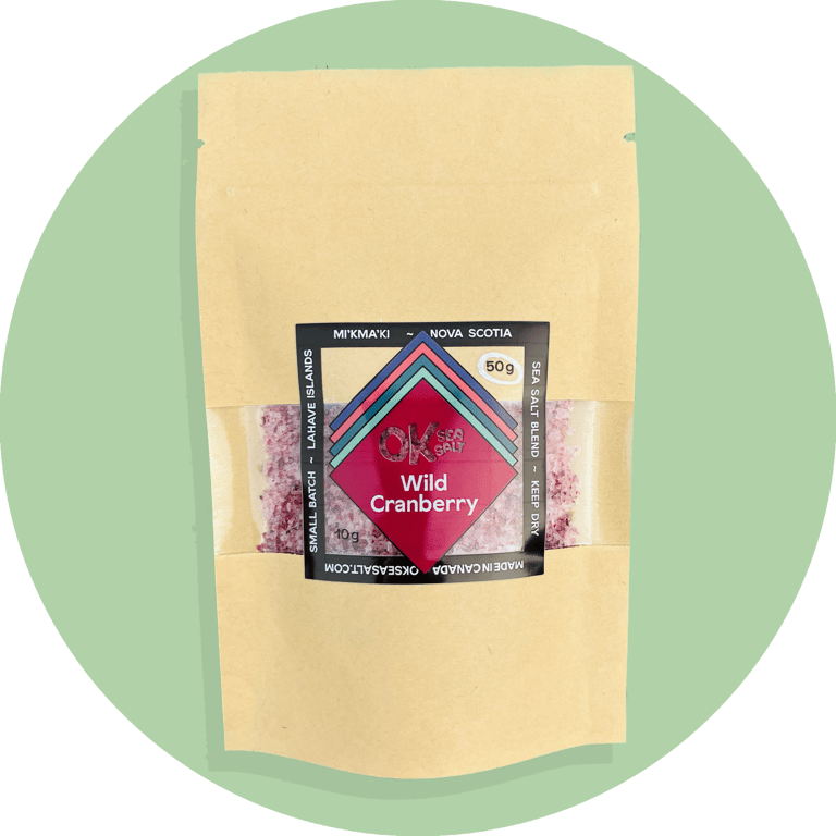 Wild Cranberry Sea Salt