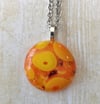 Elemental Bubble Pendant: Fire