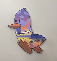 Image 2 of Hand-painted Drake Wood Cut-Out