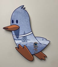 Image 3 of Hand-painted Drake Wood Cut-Out