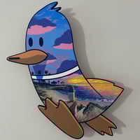 Image 4 of Hand-painted Drake Wood Cut-Out