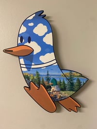 Image 5 of Hand-painted Drake Wood Cut-Out
