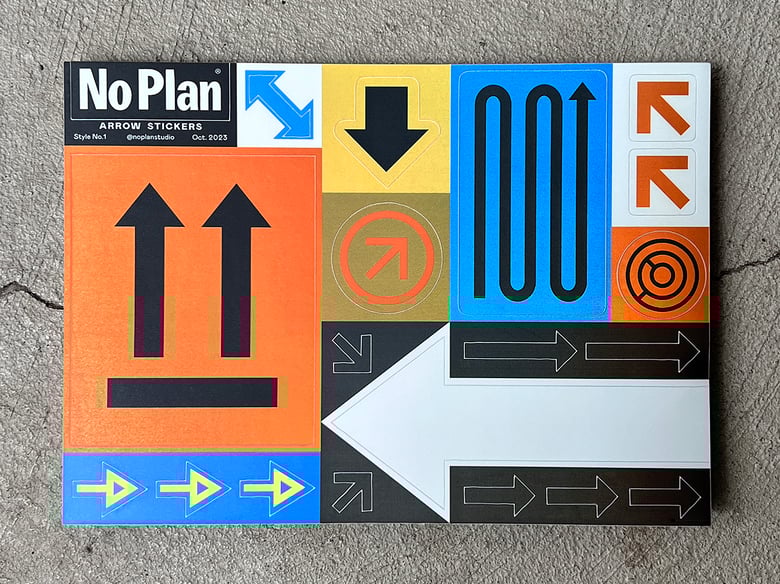 Image of Arrow Stickers - Style No. 1