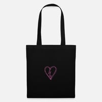 Borsa di stoffa con logo.