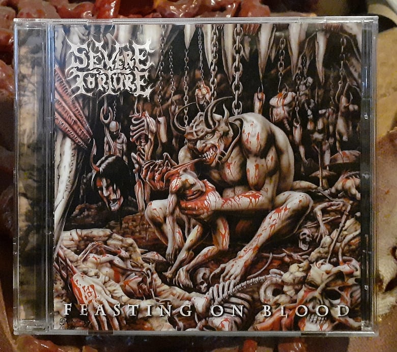 Image of SEVERE TORTURE – Feasting on Blood CD