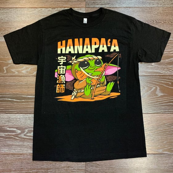 Image of Hanapa'a Grogu Men's Black T-shirt 