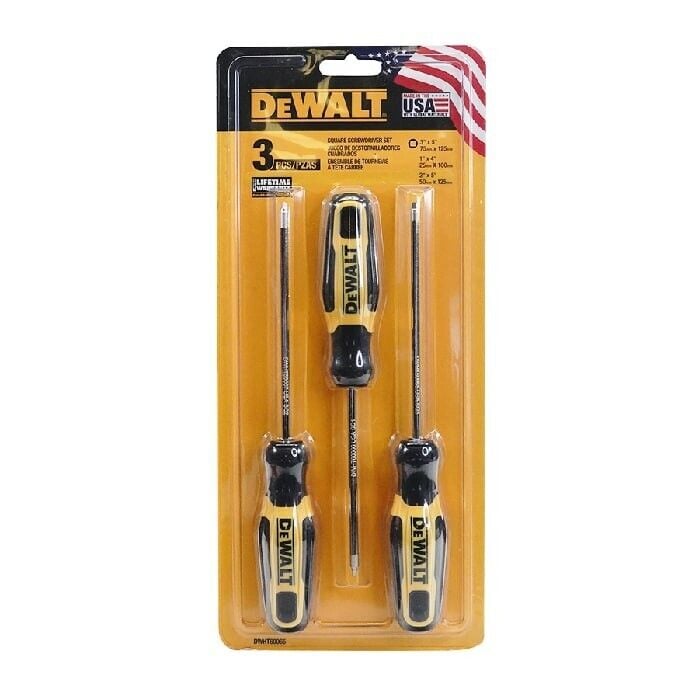 Image of 3 Piece Square Screwdriver Set 