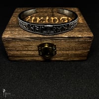 Image 2 of Nordic Rune Bangle