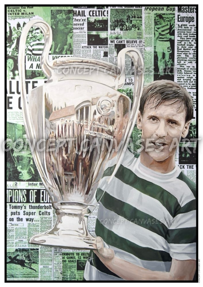Image of Billy McNeill ‘Read All About It’ A3 Print 