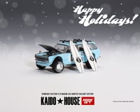 Kaido House x Mini GT 1:64 Datsun 510 Wagon Kaido GT Surf Safari RS Winter Holiday Editio