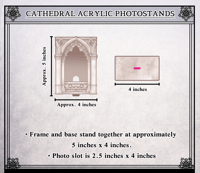 Image 2 of Cathedral Acrylic Photostands
