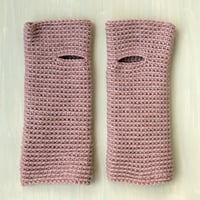 Image 2 of Wrist Worms, Classic, Dusty Pink