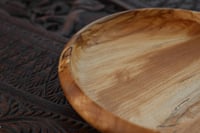 Image 2 of Lightly Spalted Beech small platter