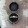 Blossom ring- 5 diamond 