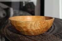 Image 3 of Faceted Oak bowl