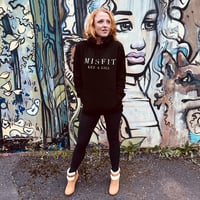 Image 2 of MISFIT Hoodie // Black