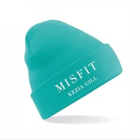 Image 3 of 'MISFIT' Beanie Hat // Mint Green