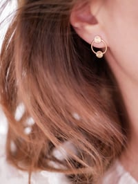 Image 2 of Petites Boucles d'Oreilles STELLA