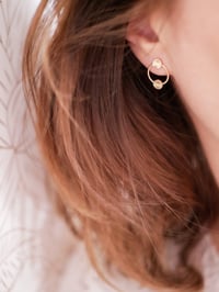 Image 4 of Petites Boucles d'Oreilles STELLA