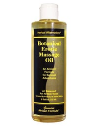 Botanical Erotic Massage Oil 8oz