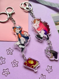 Image 2 of Gravity Falls - Dipper nad Mabel double keychains