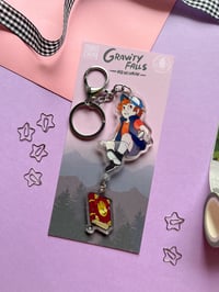 Image 4 of Gravity Falls - Dipper nad Mabel double keychains