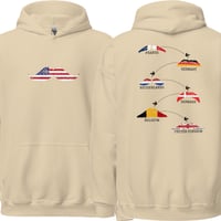 Image 3 of Europe Hoodie (Front & Back)