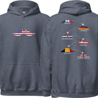 Image 2 of Europe Hoodie (Front & Back)