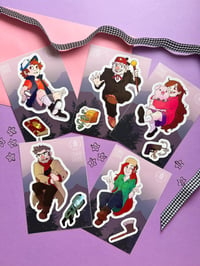 Image 1 of Gravity Falls Characters - Small Sticker Sets