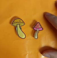 Image 2 of Mushrooms pins (pack of 2)