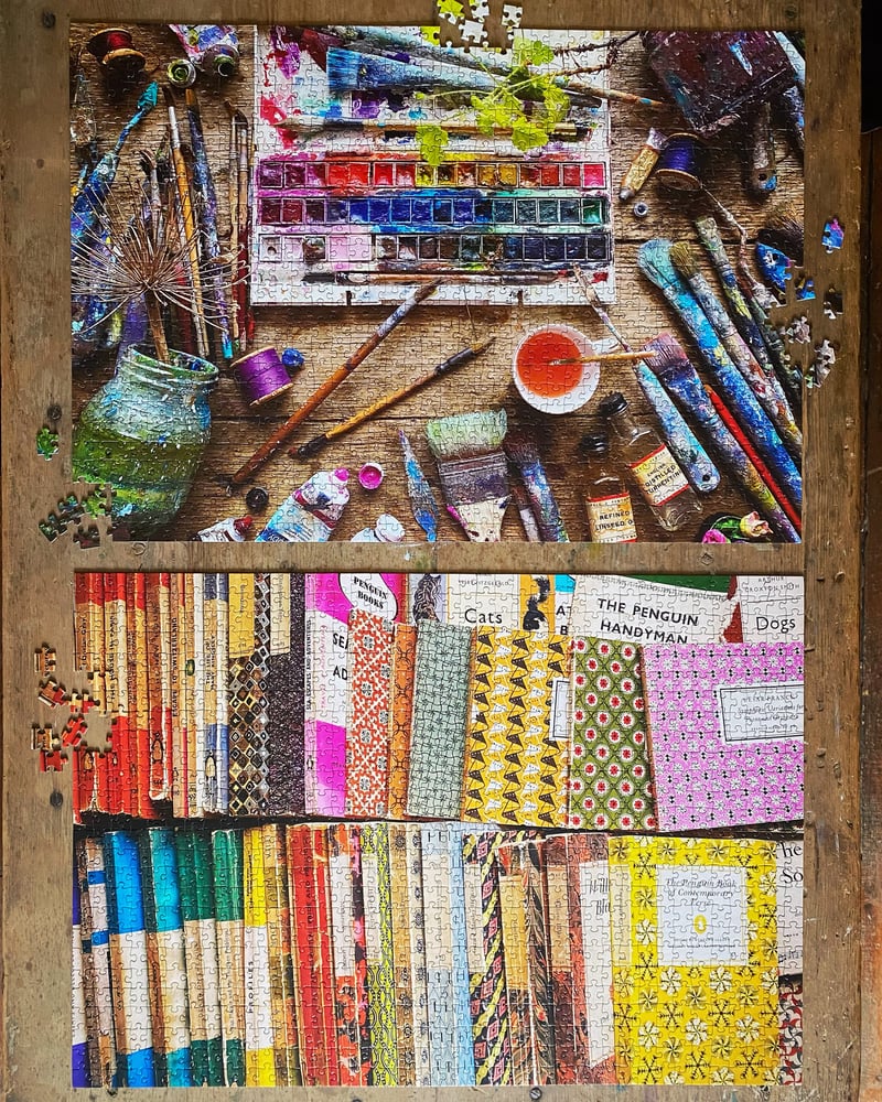 Image of 'The Artist's Table' 1000 Piece Limited Edition Jigsaw