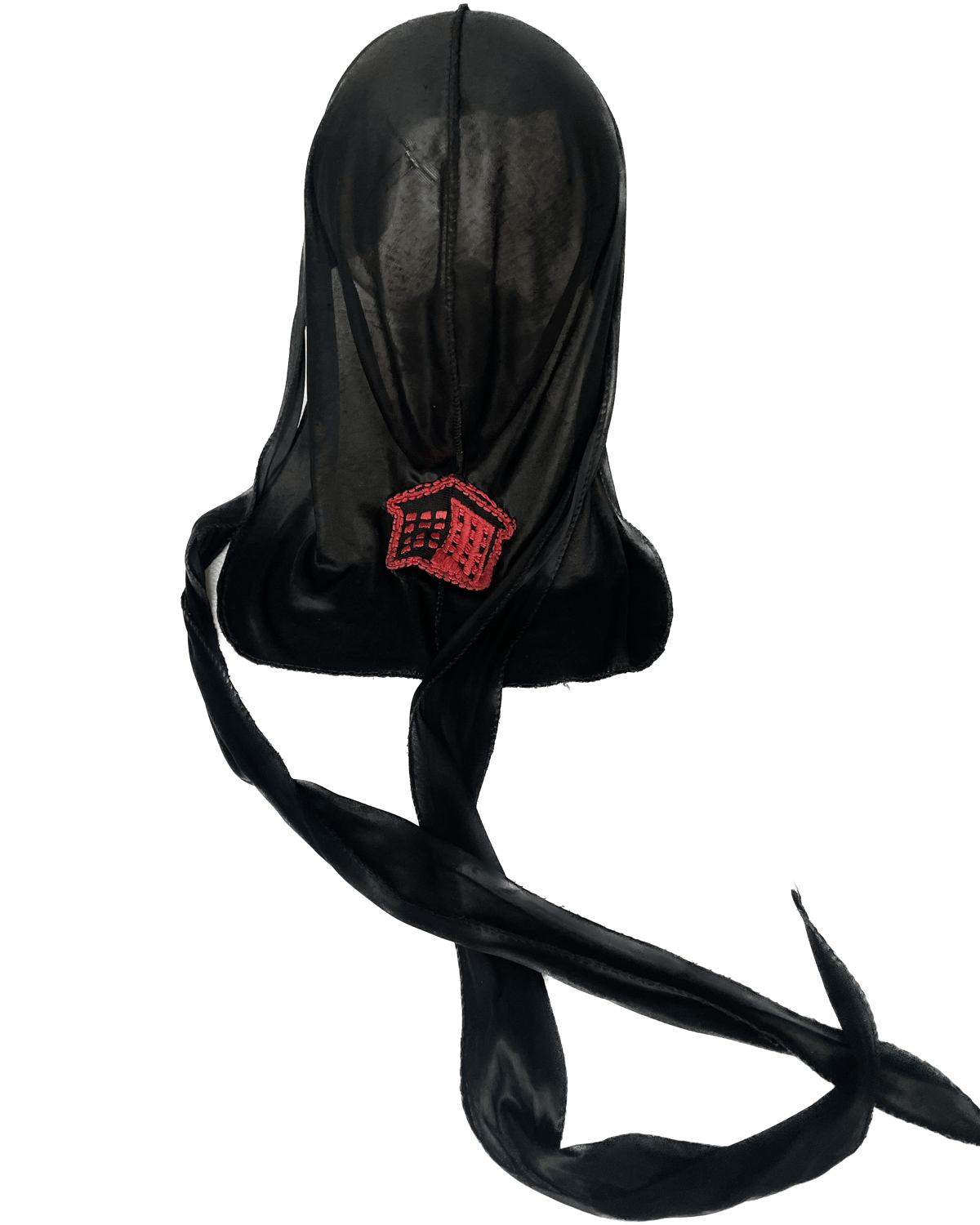 Image of AUTHENTIC HOOD EMBROIDERED SILKY DURAG